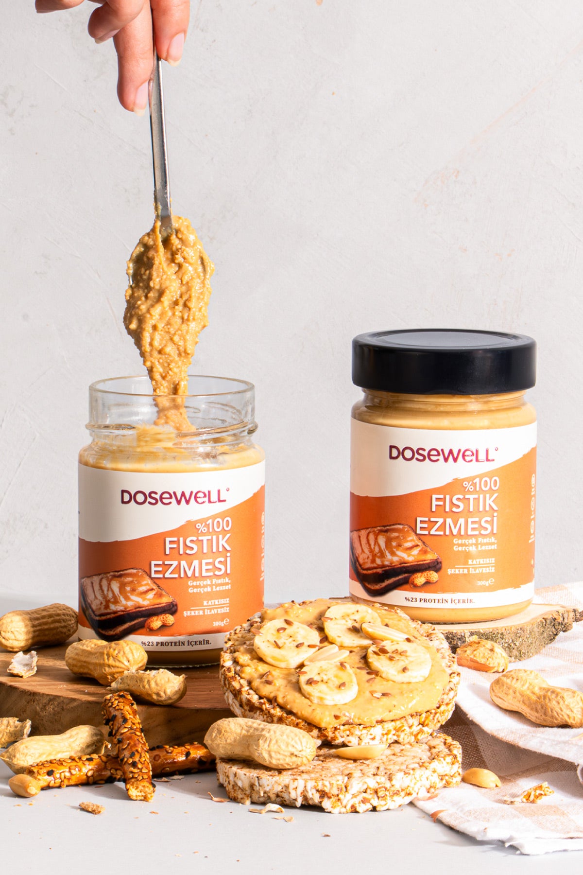 Dosewell %100 Fıstık Ezmesi 300 GR