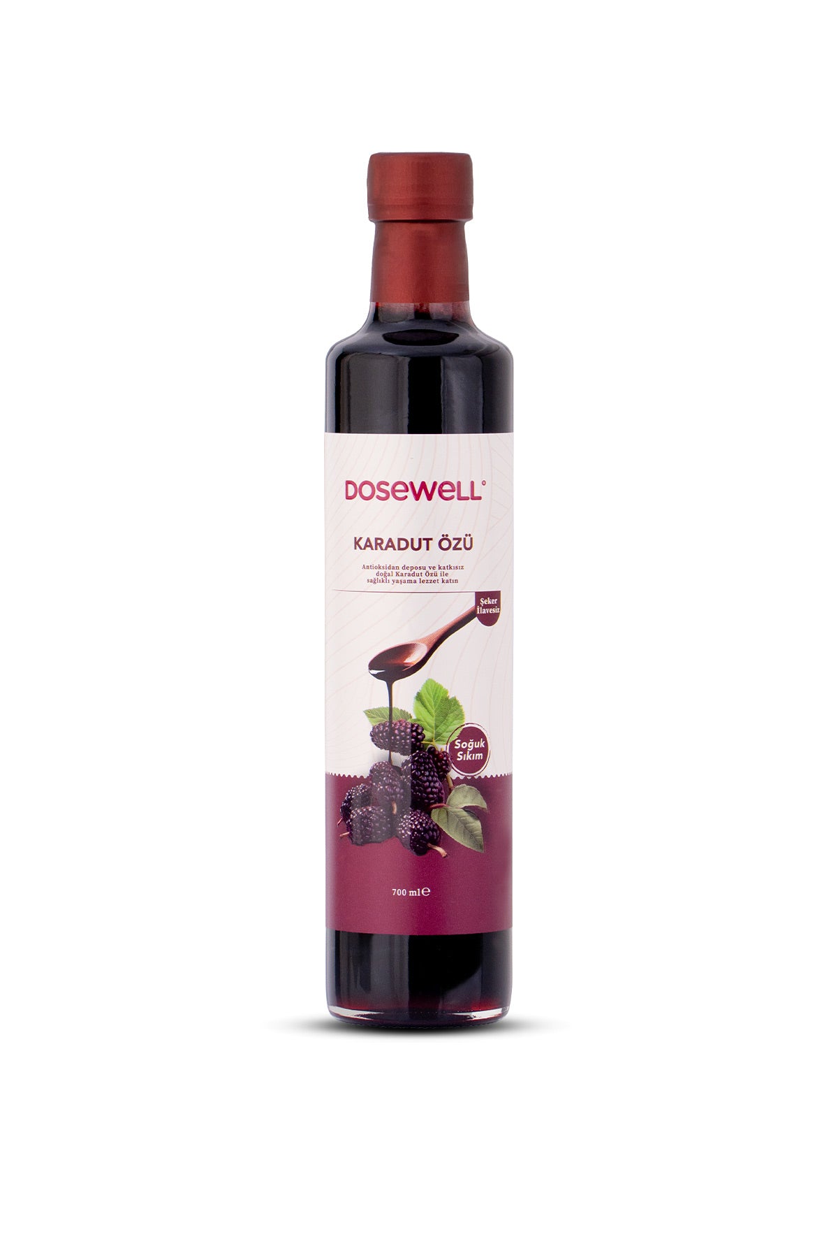 Dosewell Karadut Özü 700 ml (Soğuk Sıkım)