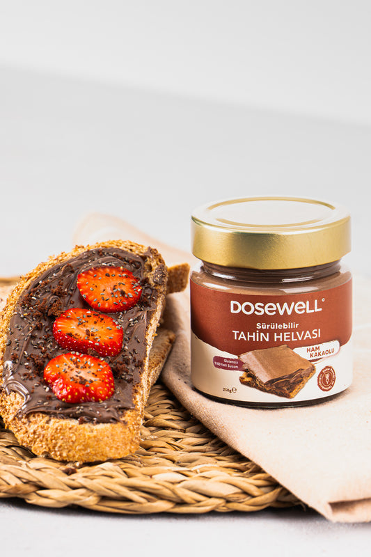 Dosewell Sürülebilir Tahin Helvası Kakaolu 250 gr