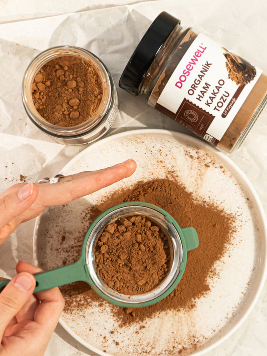 Mor Aronya Suyu 250 ml & Organik Ham Kakao 140 gr : Doğal Antioksidan Paketi