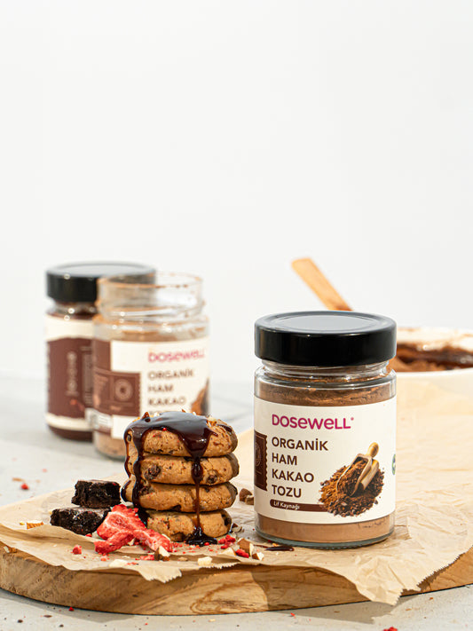 Dosewell Organik Ham Kakao Tozu 140 gr (Organik Sertifikalı)