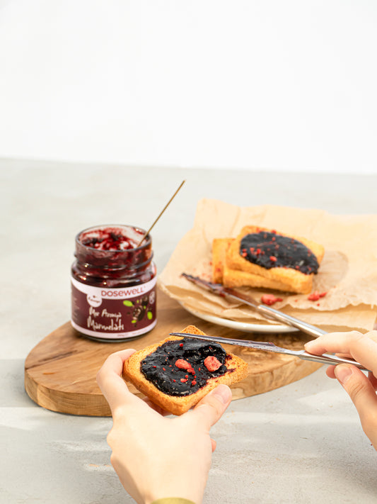 Dosewell 3'lü Kahvaltı Seti - Fıstık Ezmesi 300g, Marmelat 250g, Reçel 250g