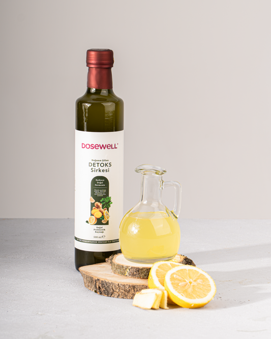Dosewell Detoks & Ananas Sirkesi  500 ml – %100 Doğal, Katkısız ve Doğal Fermente