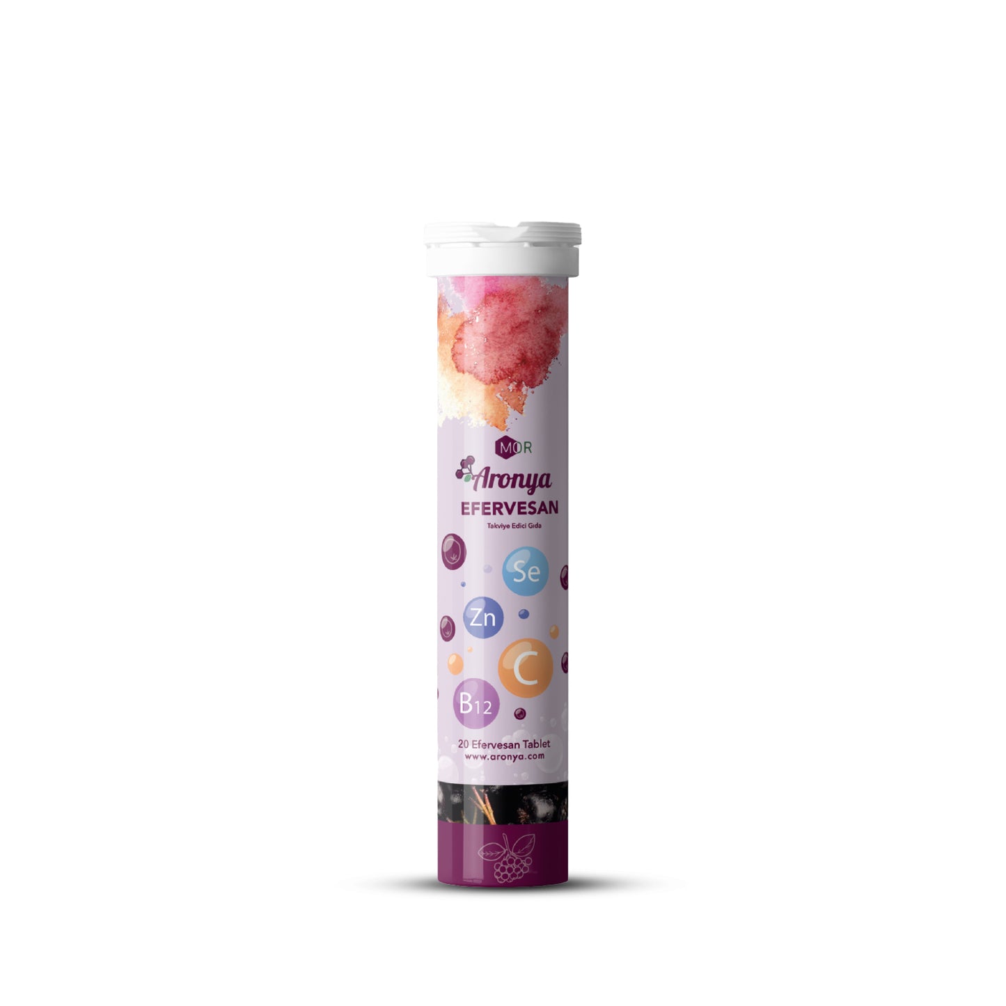 Mor Aronya Efervesan 20 Tablet