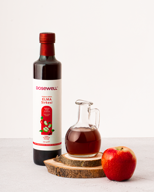 Dosewell Elma ve Alıç Sirke Paketi | Katkısız ve Doğal Fermantasyonla Hazırlandı