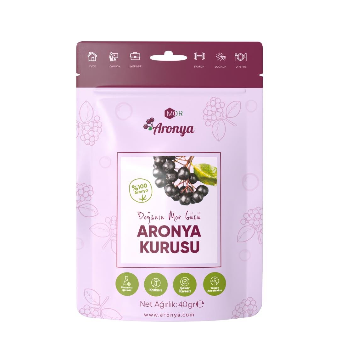 Mor Aronya Kurusu 40 gr