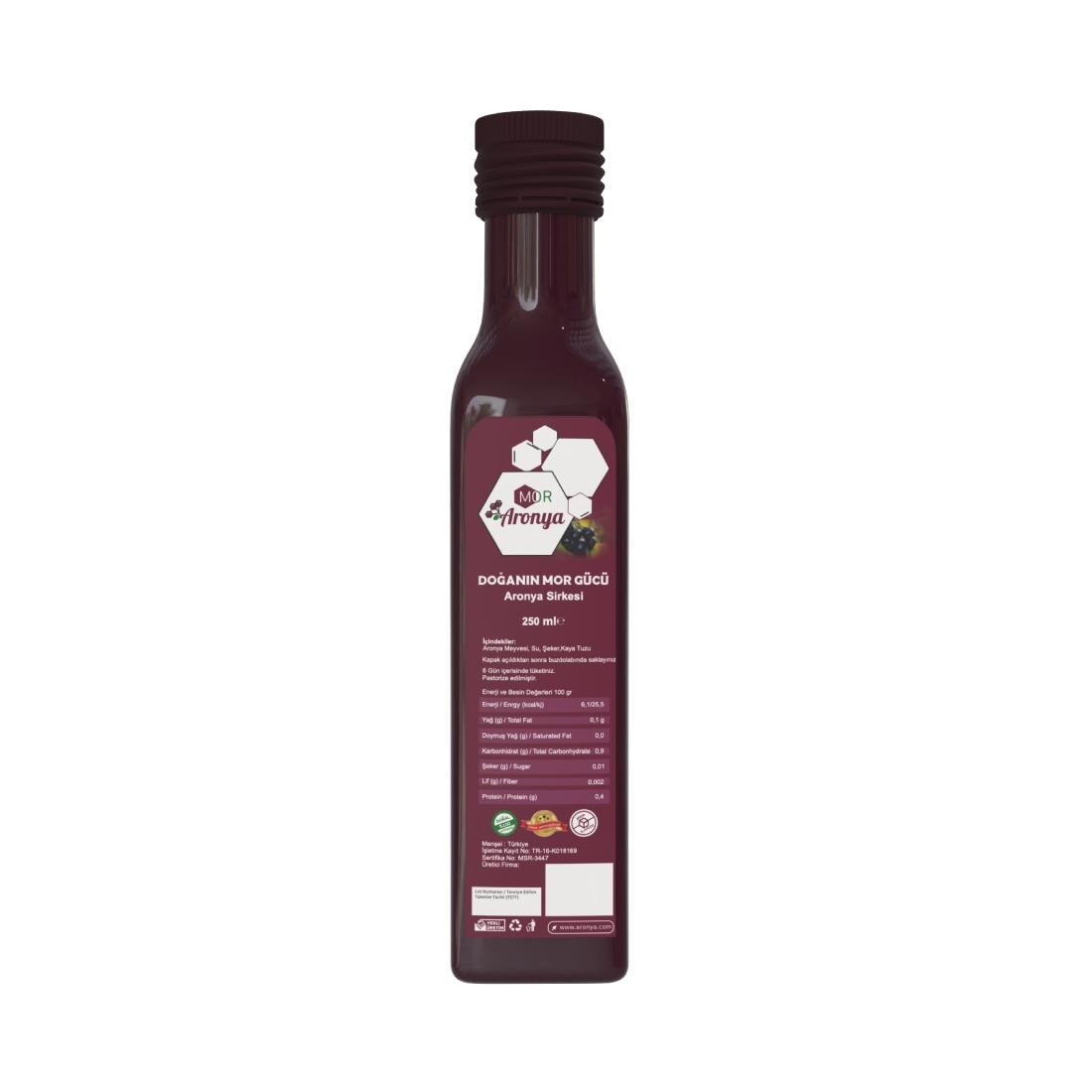 Mor Aronya Aronya Sirkesi 250 ml