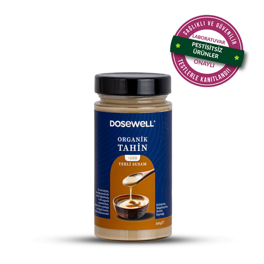 Dosewell Organik Tahin 500 gr (Organik Sertifikalı)