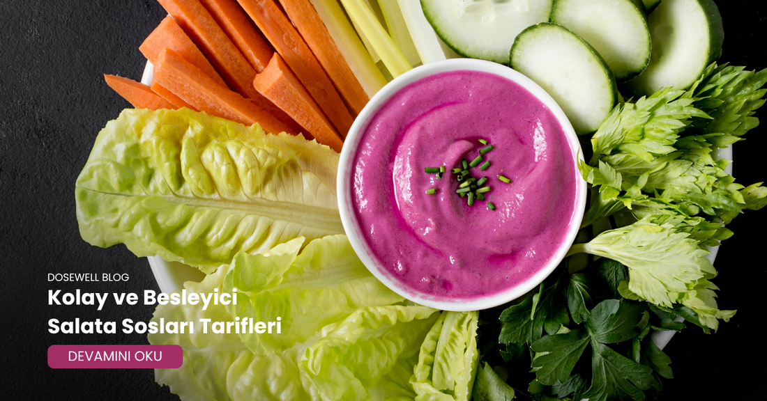Kolay ve Besleyici Salata Sosları Tarifleri