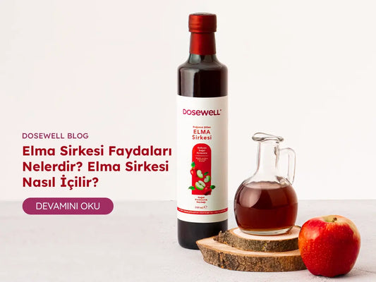 Elma Sirkesi Faydaları Nelerdir? Elma Sirkesi Nasıl İçilir?