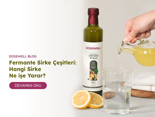 Fermente Sirke Çeşitleri.Ne İşe Yarar.