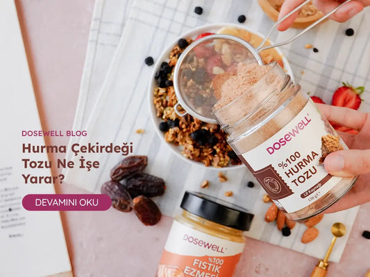 Hurma Çekirdeği Tozu Ne İşe Yarar? Faydaları Nelerdir?