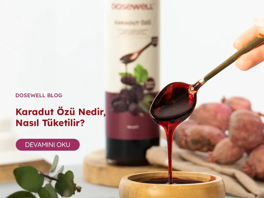 Kara Dut Özü Nedir ve Nasıl Tüketilir - Dosewell