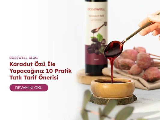 Karadut Özü ile Yapacağınız 10 Pratik Tatlı Tarifi