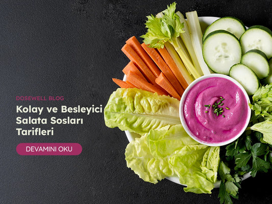 Kolay ve Besleyici Salata Sosları Tarifleri - Dosewell