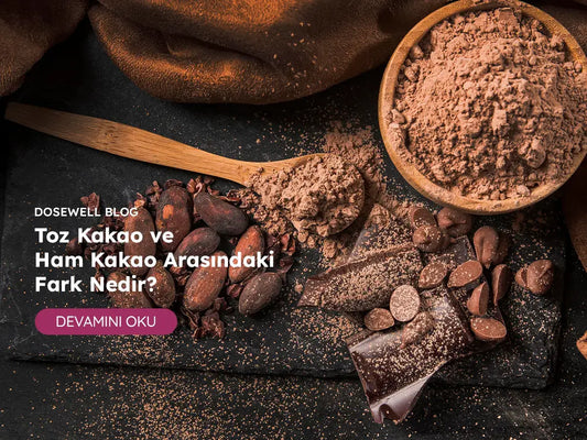 Toz Kakao ile Ham Kakao Arasındaki Farklar - Dosewell