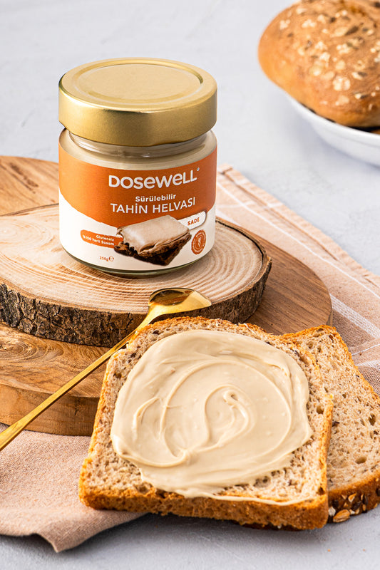 Dosewell Sürülebilir Tahin Helvası Sade 250 GR