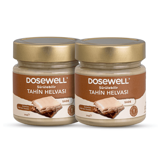 Dosewell Sürülebilir Tahin Helvası Sade 2’li Set