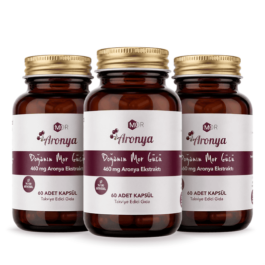 Mor Aronya Kapsül 3’lü Set