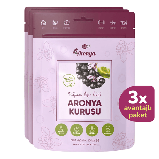 Mor Aronya Kurusu 100 gr  3’lü Paket