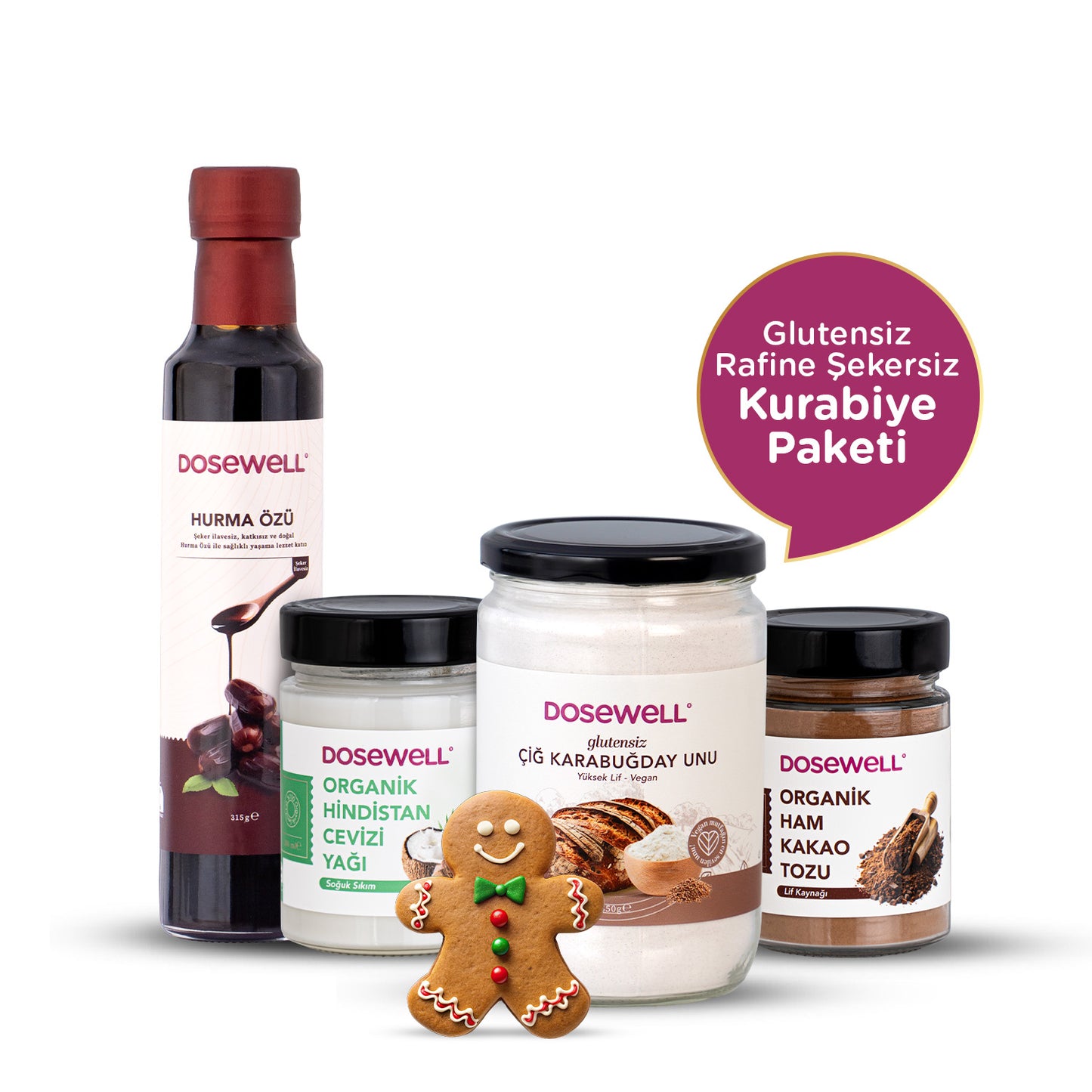 Dosewell 4'lü Kurabiye Avantaj Paketi - 1