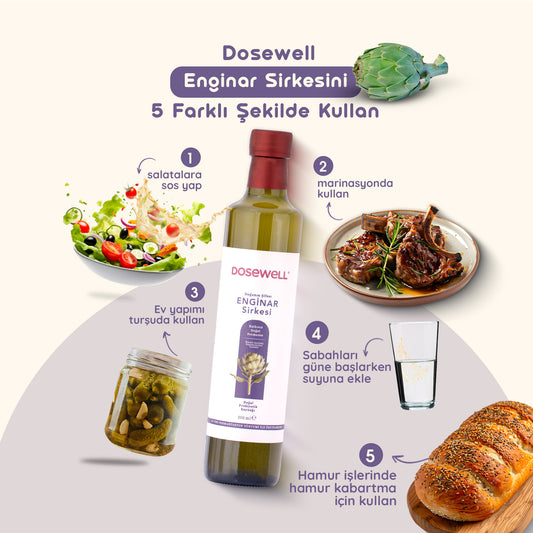 Dosewell Enginar Sirkesi 500 ml