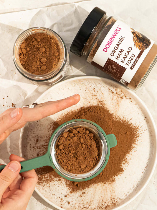 Dosewell %100 Fıstık Ezmesi ve Organik Ham Kakao: Sağlıklı Lezzet İkilisi Protein Desteği