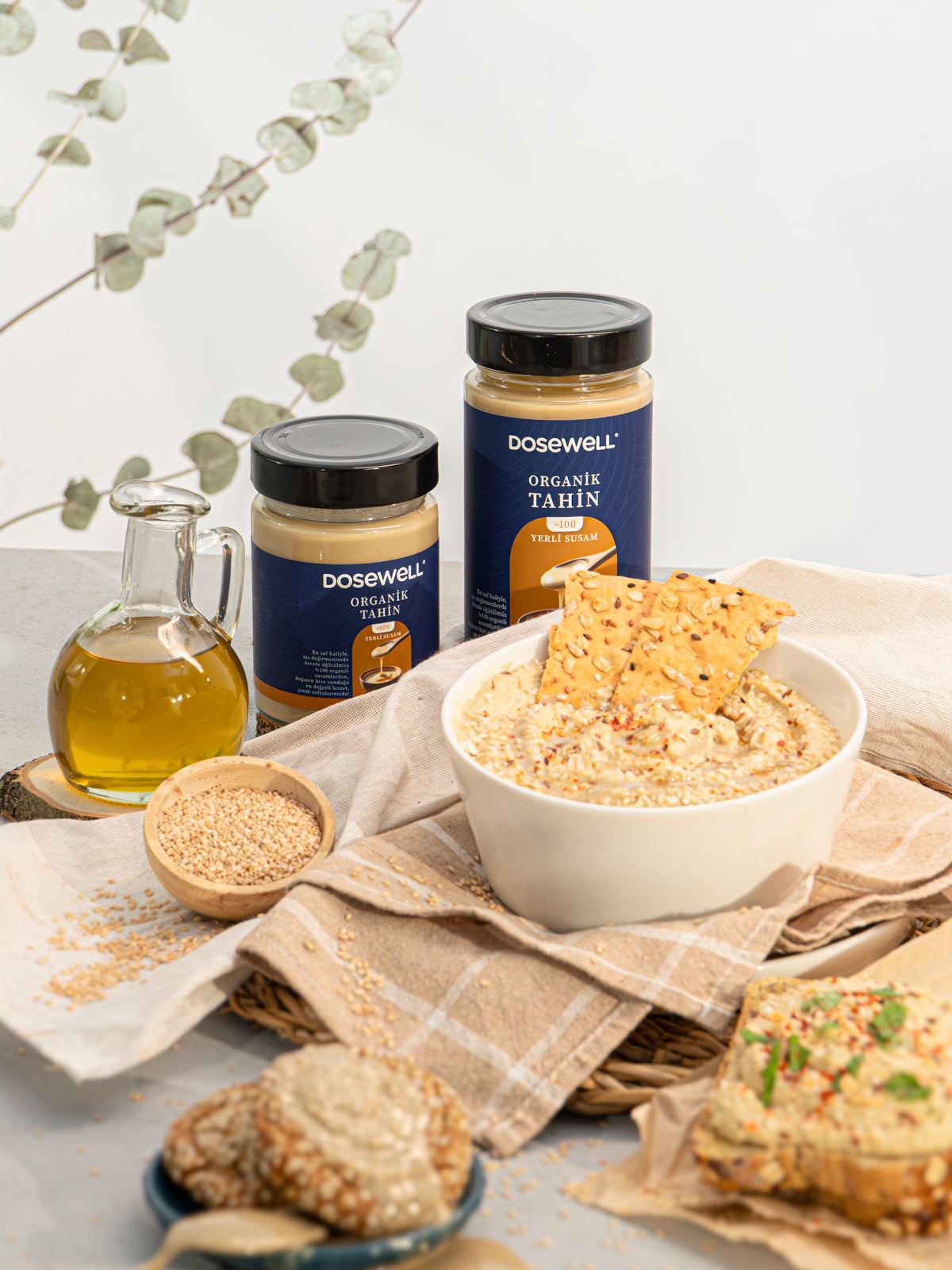 Dosewell Organik Tahin 500 gr (Organik Sertifikalı)