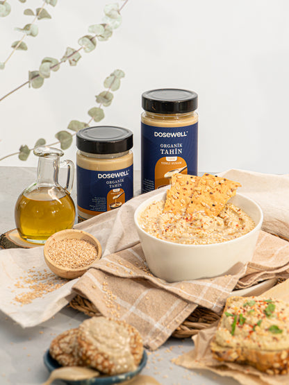 Dosewell Organik Tahin 500 gr (Organik Sertifikalı)