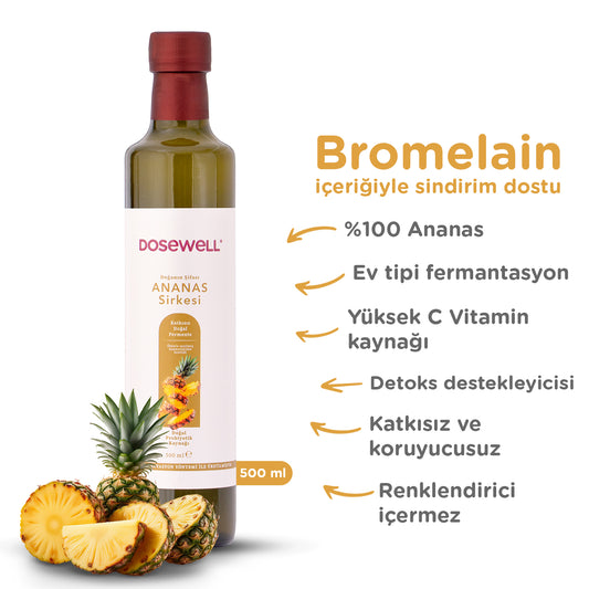 Dosewell Ananas Sirkesi 500 ml