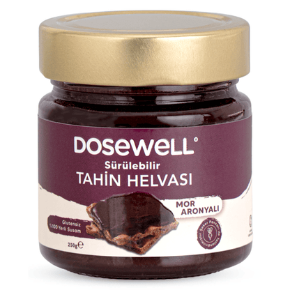 Dosewell Sürülebilir Tahin Helvası Aronyalı 250 gr