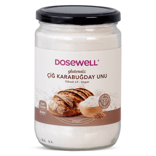 Dosewell Glutensiz Çiğ Karabuğday Unu 350 gr