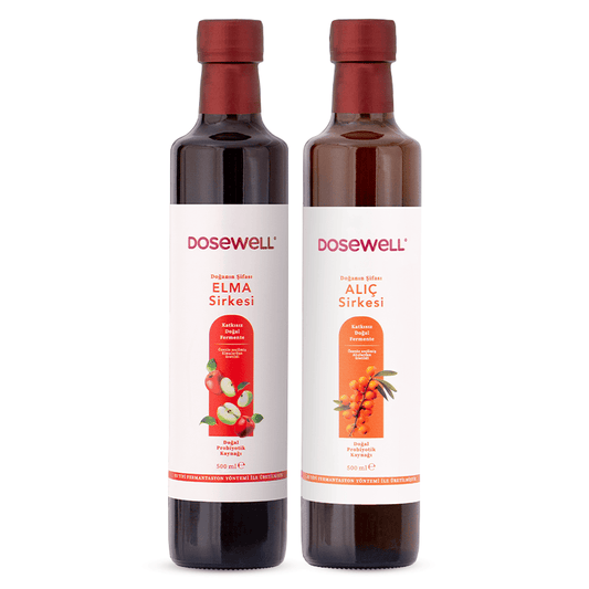 Dosewell Elma Sirkesi ve Alıç Sirkesi 2'li Paket