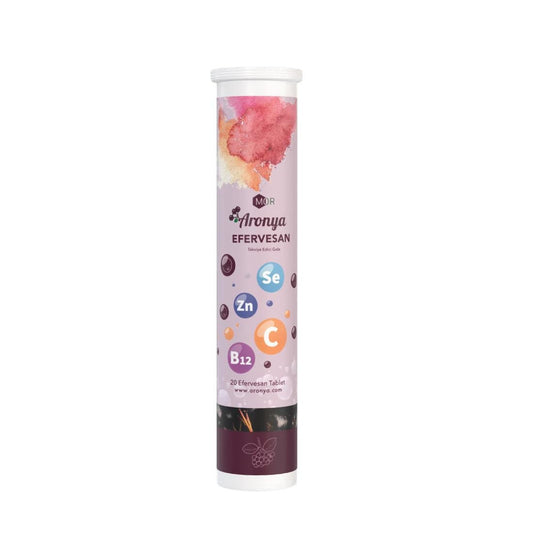 Mor Aronya Efervesan 20 Tablet