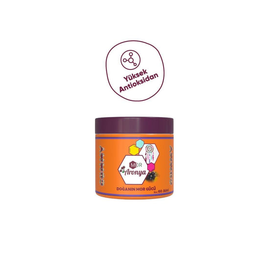 Mor Aronya Gummy 60 adet