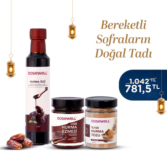 Dosewell 3'lü Hurma Avantaj Paketi