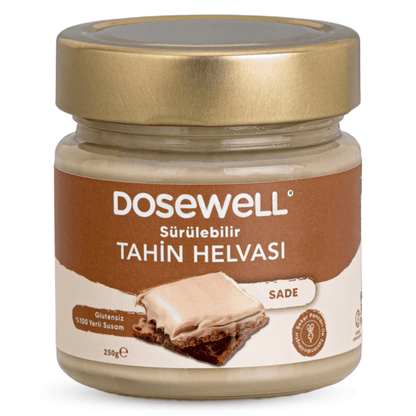 Dosewell Sürülebilir Tahin Helvası Sade 250 gr