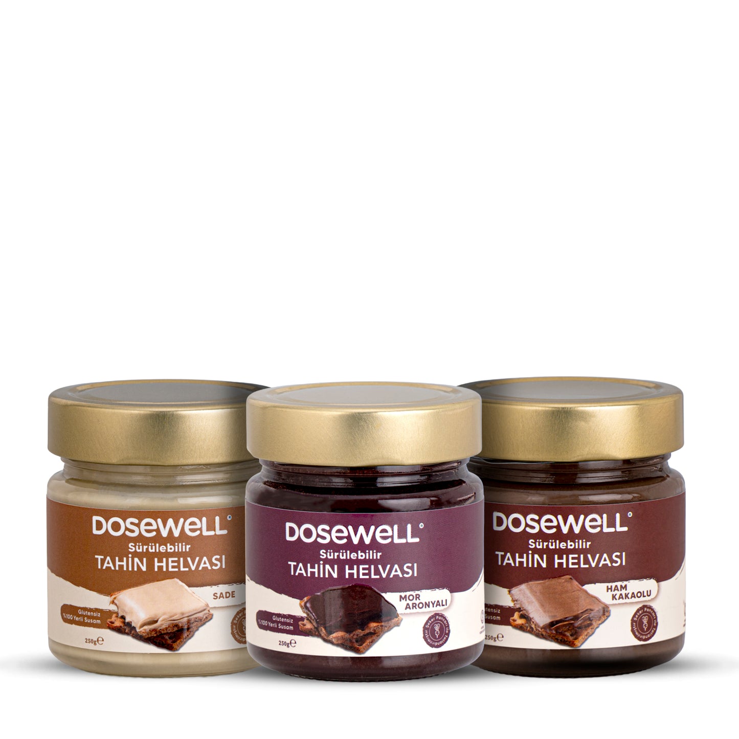 Dosewell Sürülebilir Tahin Helvası Avantajlı  3' lü Paket