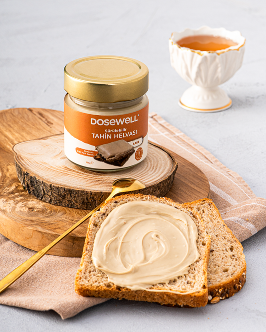 Dosewell Sade & Kakaolu Sürülebilir Tahin Helvas 250 gr / 2'li Paket
