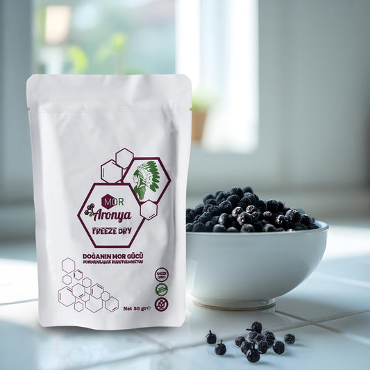 Mor Aronya Freeze Dry Tane 50 gr