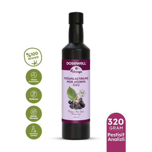 Yoğunlaştırılmış Aronya Özü 320 gr
