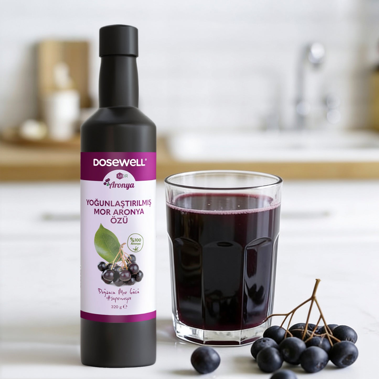 Yoğunlaştırılmış Aronya Özü 320 gr